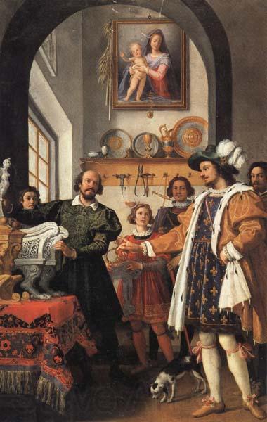 Jacopo da Empoli The Integrity of St. Eligius Norge oil painting art